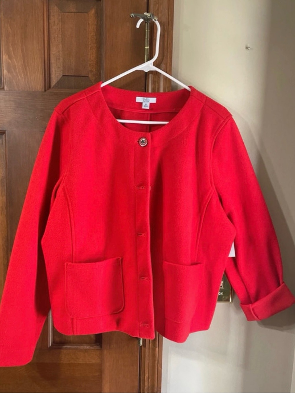 Croft & Barrow Red Women's Jacket